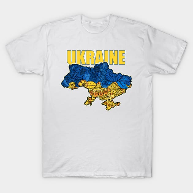 Ukraine T-Shirt by ComPix